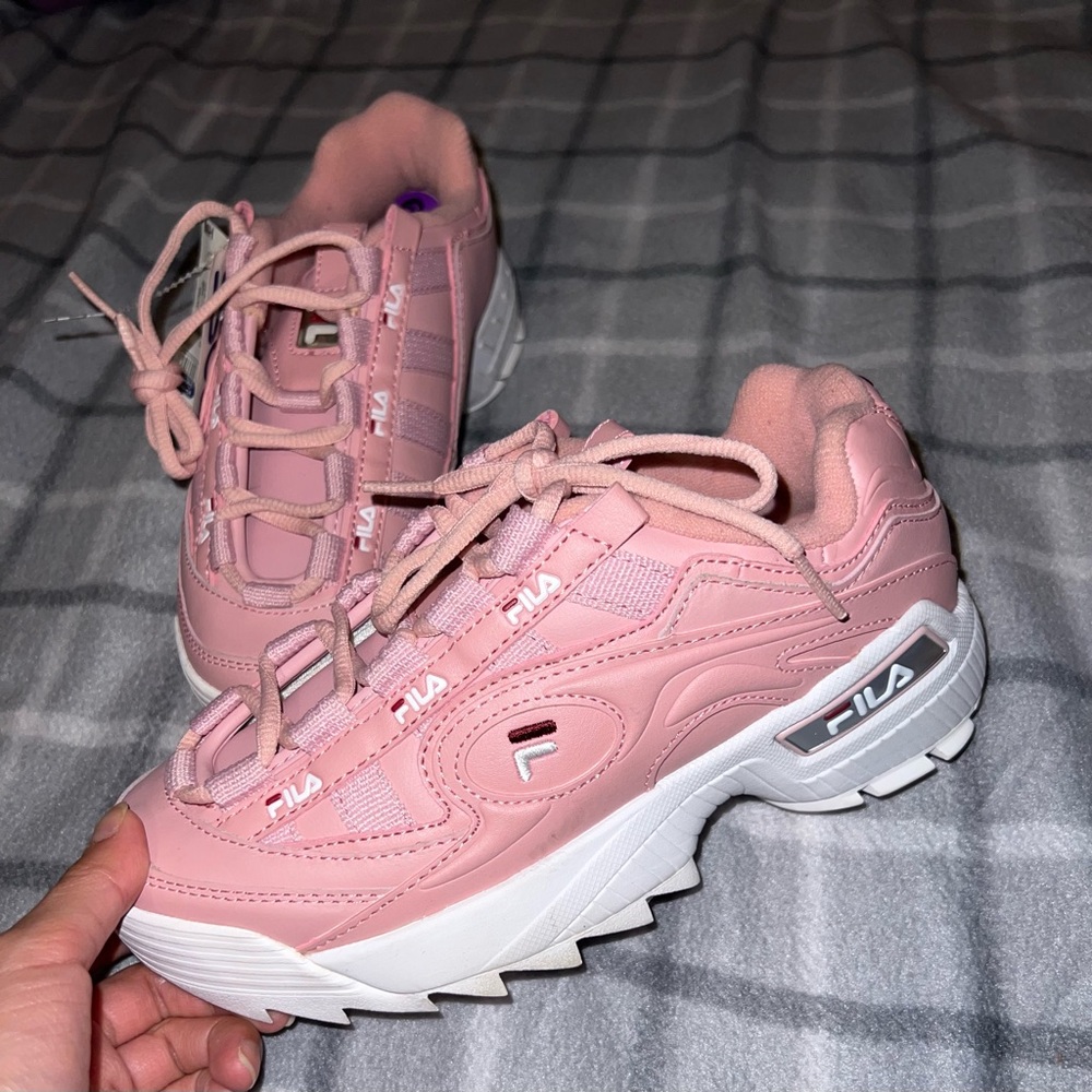 Pink Fila Shoes